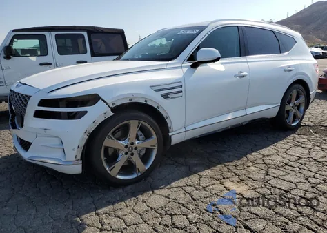 2022 Genesis Gv80 Base from USA, damaged, VIN KMUHCESC3NU084889